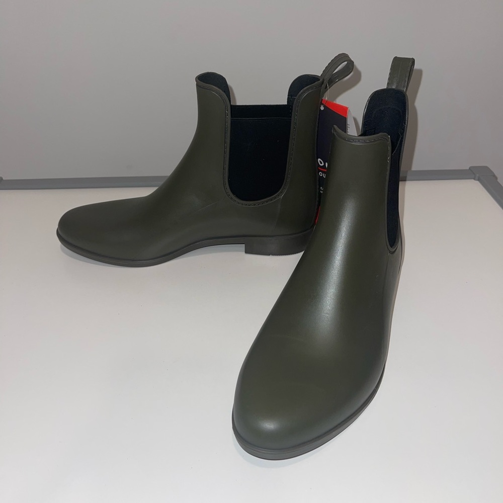 Waterproof Rubber Boots Size 9 NWT Short Rain Boots - Picture 7 of 16